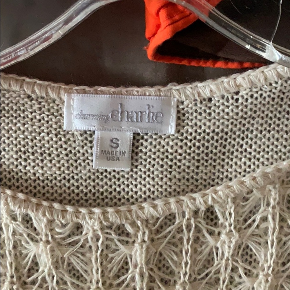 Open front sweater - Picture 3 of 3